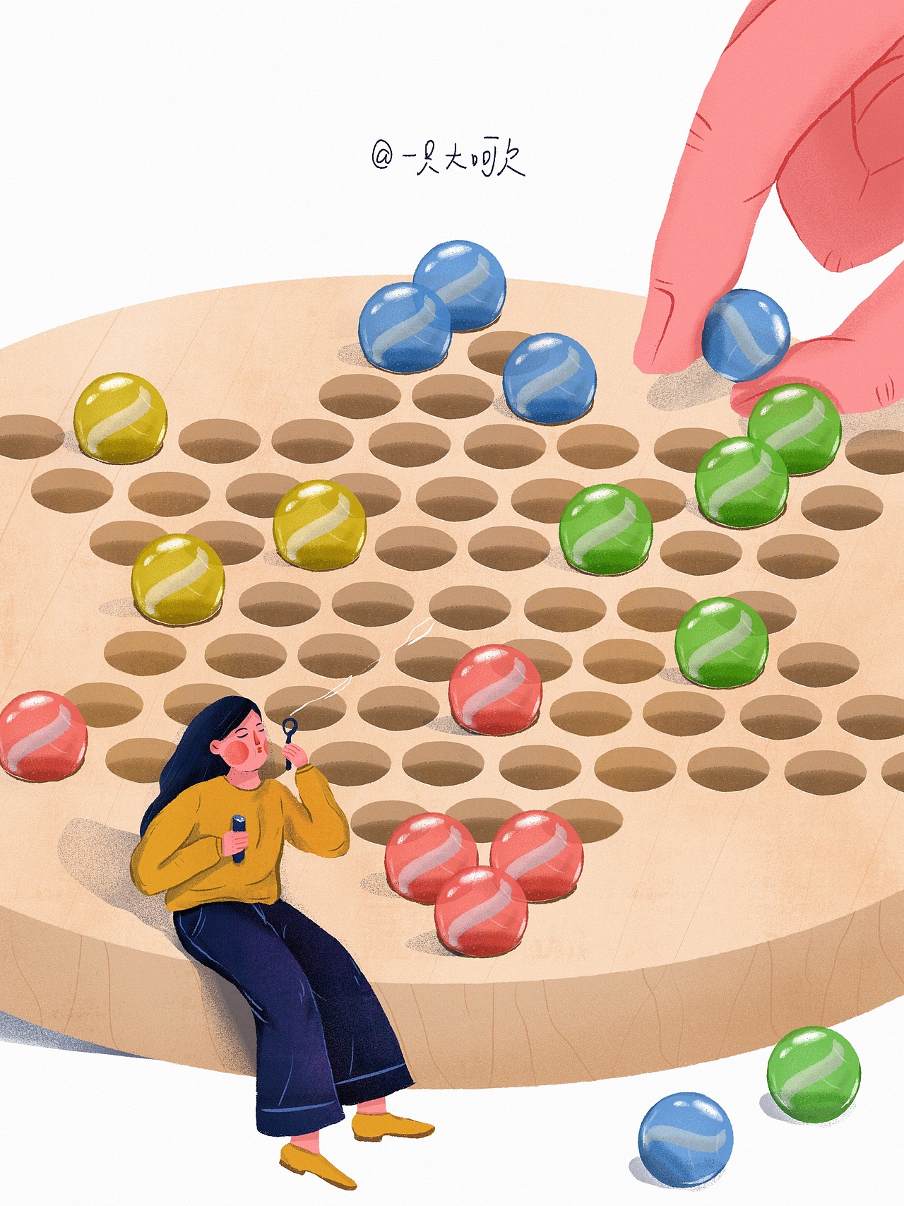 3月每日一画总结 | 一些想很久了的画面（图ZMTUyNDc3OTMy） - 创作习作 - 站酷设计师一只大呵欠原创素材 - 站酷ZCOOL