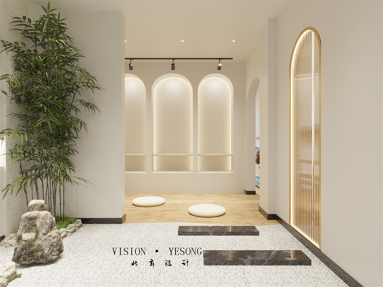 瑜伽馆|空间|家装设计|设计师叶宋_原创作品-站酷zcool