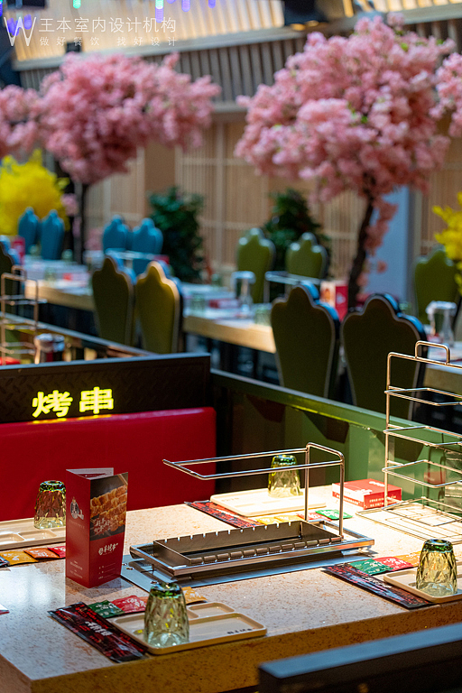 徐州好羊烤串全自动烧烤店装修设计前厅后厨一站式服务