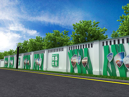 户外大型文化墙设计方案(一)空间-展陈设计洛瑜4年前新桥义工嘉年华