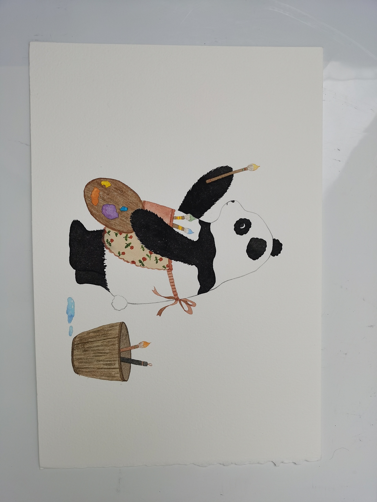 q版熊猫四川熊猫衍生画中国风特色