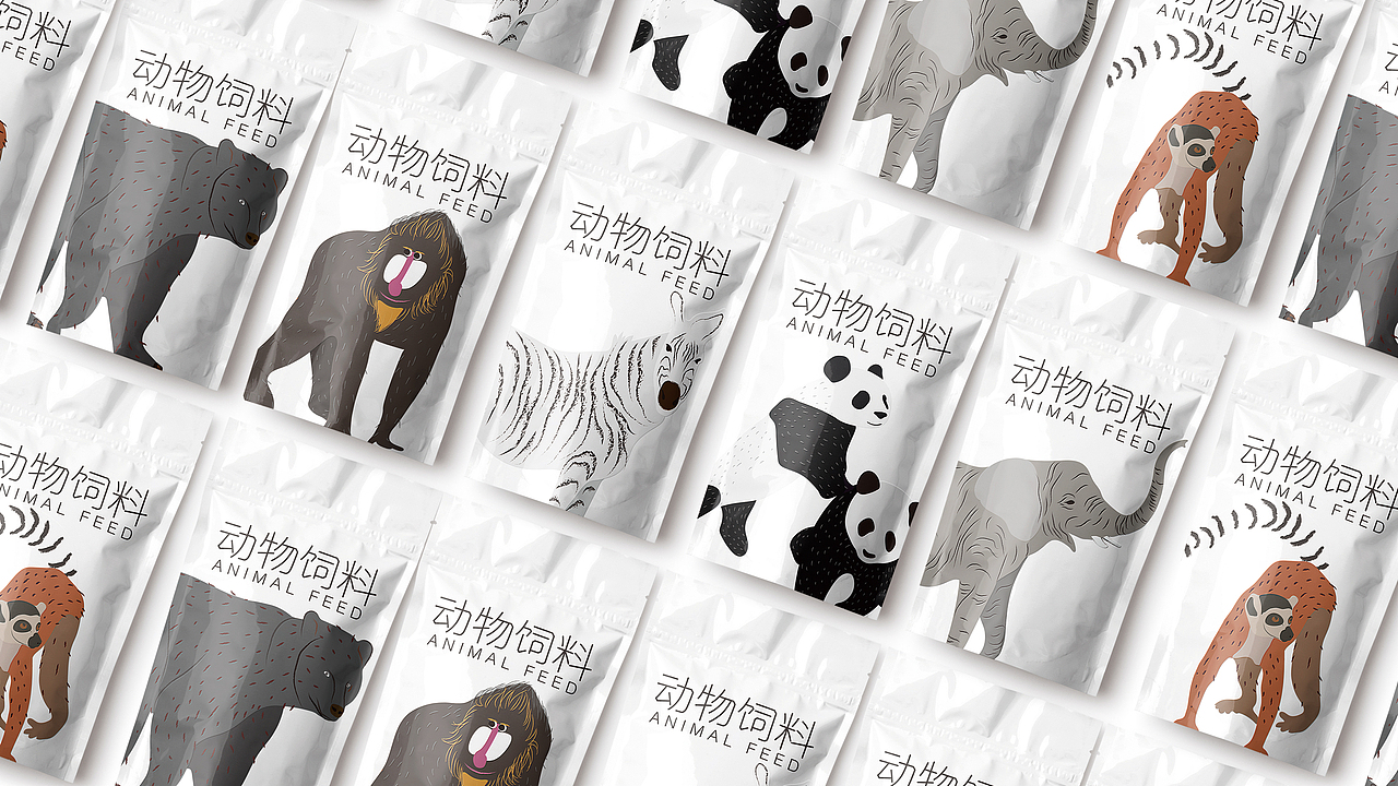 碧峰峡野生动物园视觉识别系统