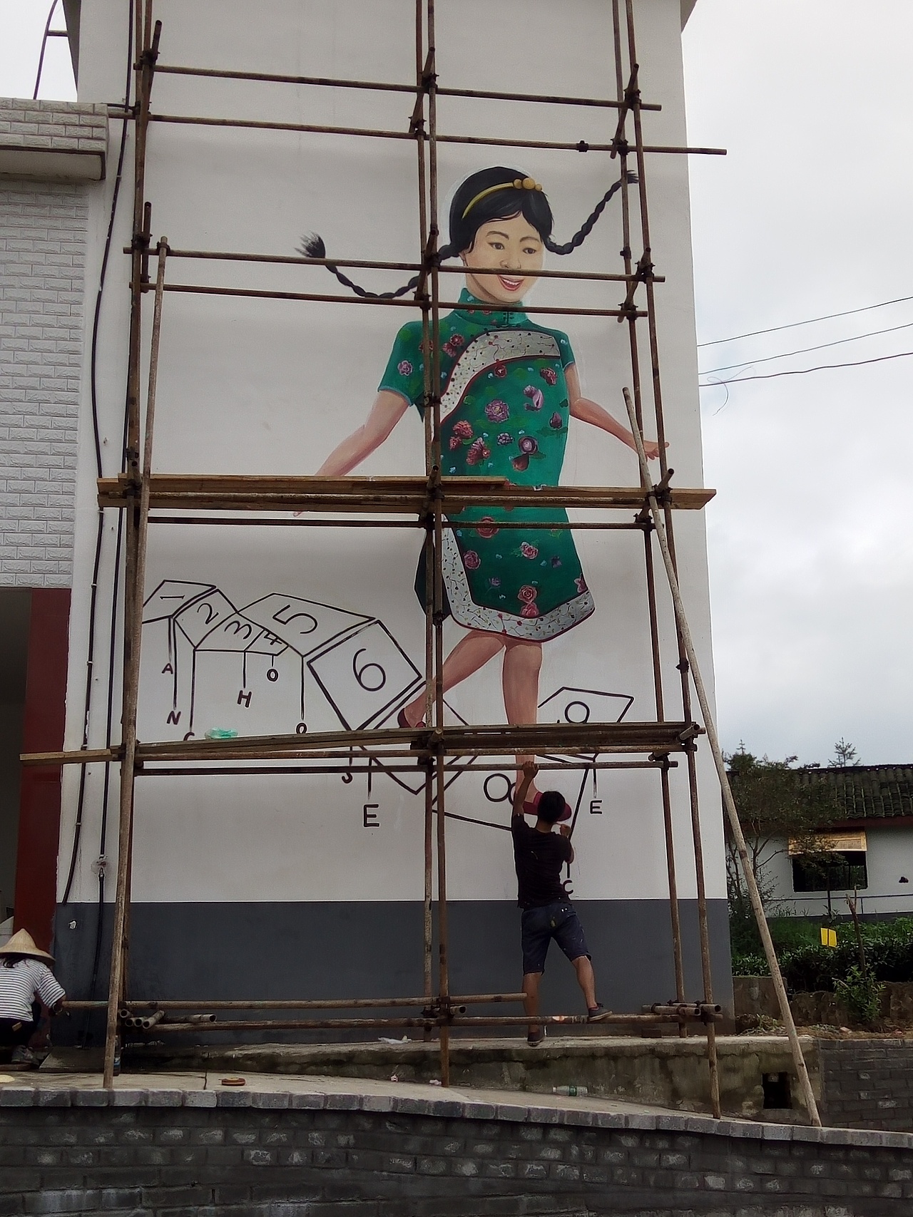 新农村壁画,乡村壁画,乡村文化墙