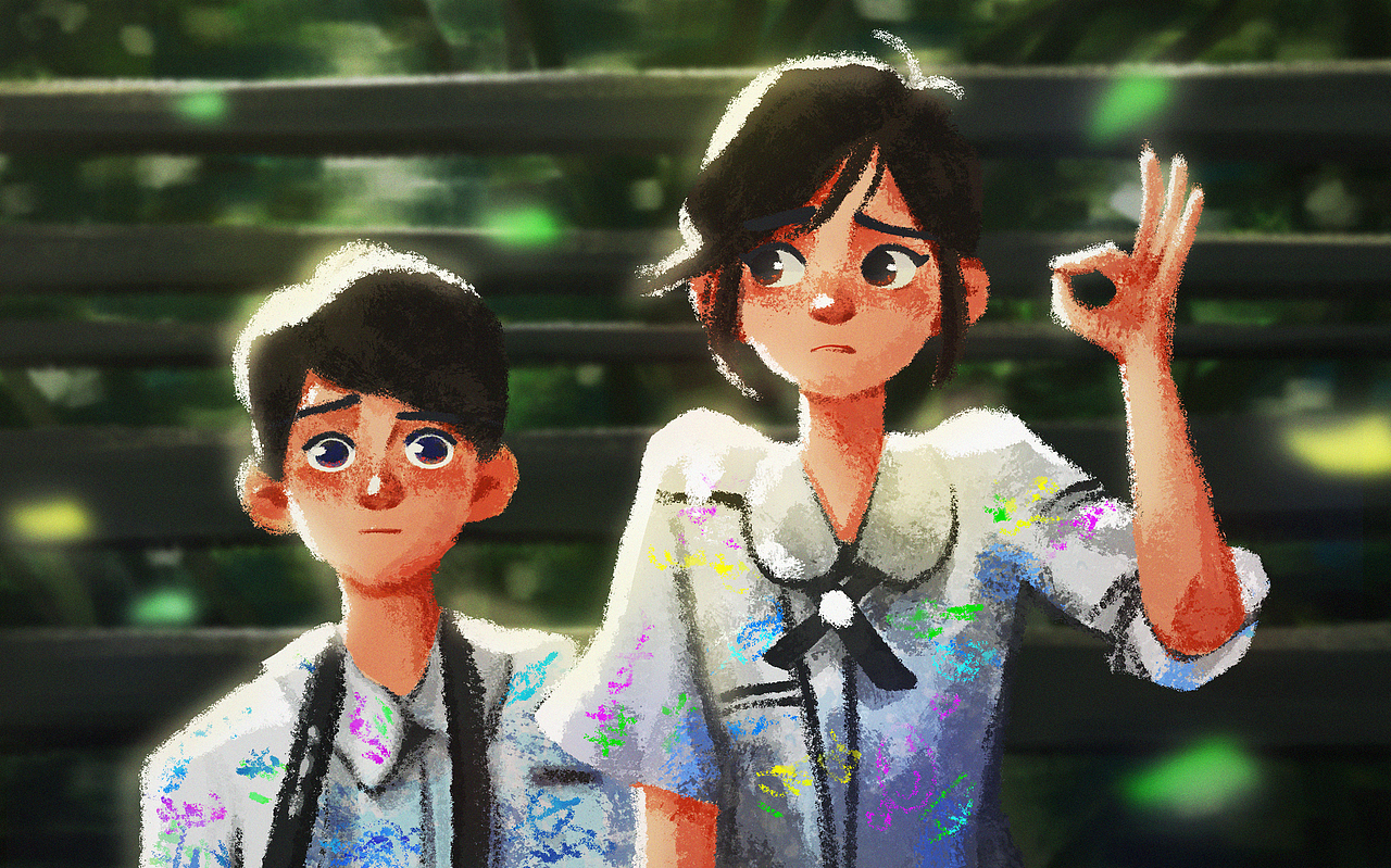 电影插画-年度总结