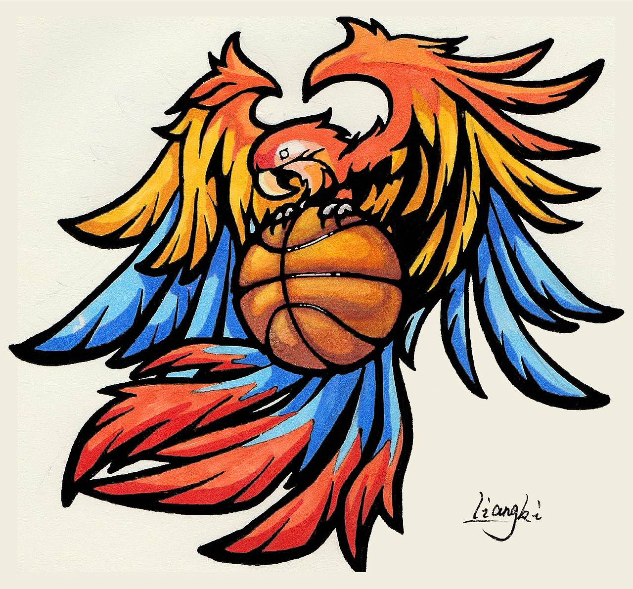 鹦鹉体育，良奇Liangki视觉绘（图ZMTc1MzQ1ODY4） - 艺术插画 - 站酷设计师Liangki良奇原创素材 - 站酷ZCOOL