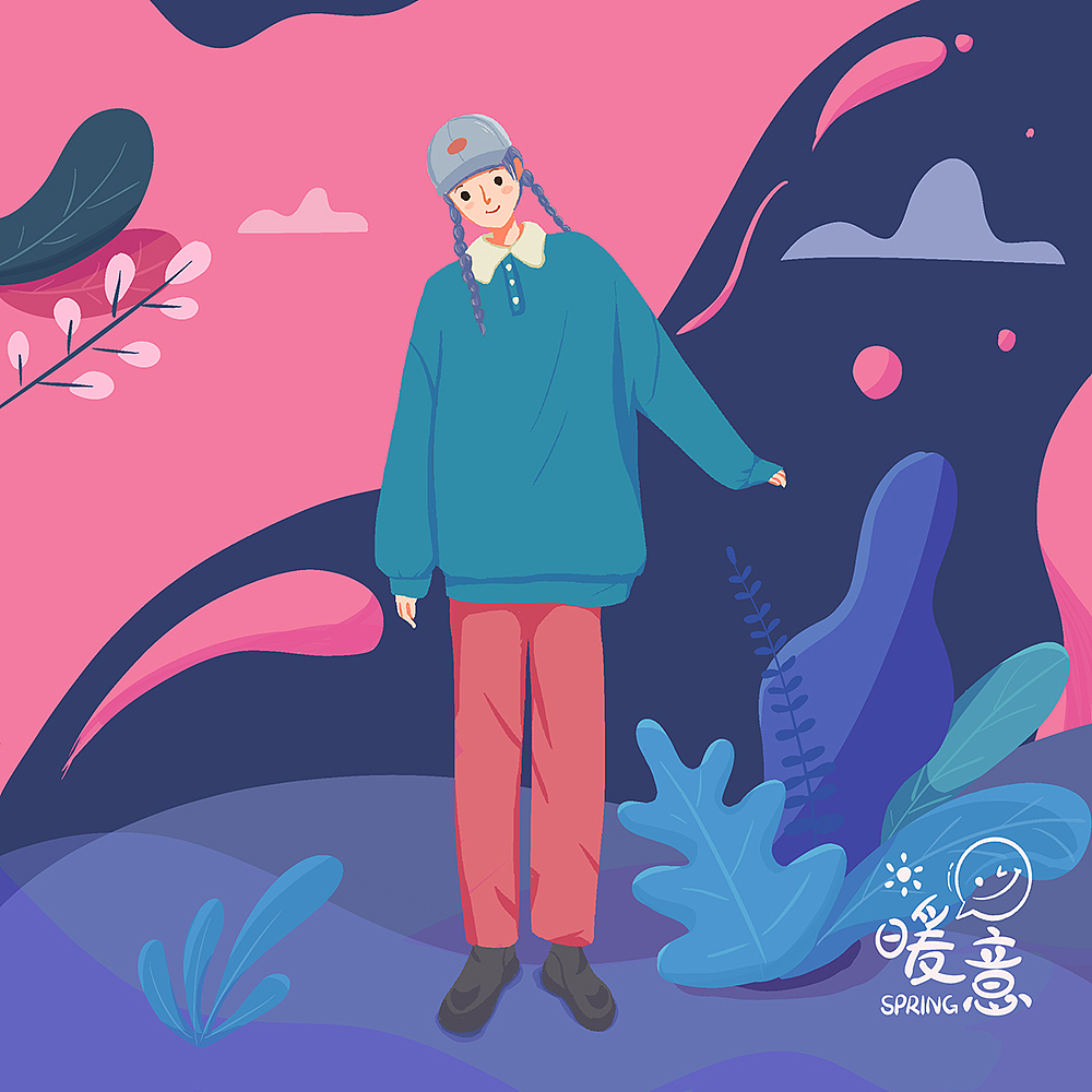 春意盎然（图ZMjAwMjA5MDM2） - 创作习作 - 站酷设计师暖意spring原创素材 - 站酷ZCOOL