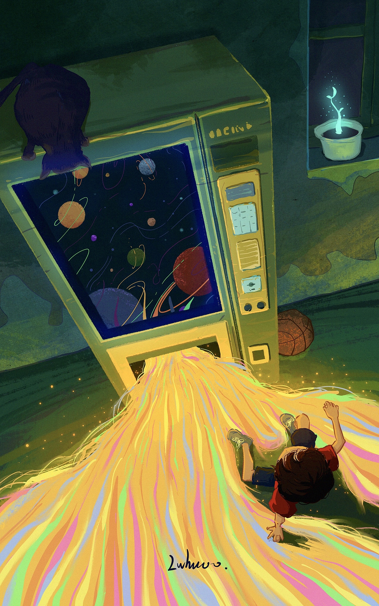 愿茁壮成长，直至发光（图ZMTk2Njk1MjYw） - 创作习作 - 站酷设计师闲梨Lwhuoo原创素材 - 站酷ZCOOL