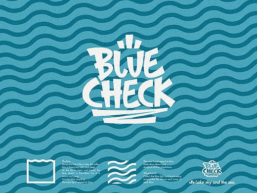 #2019青春答卷#<Bluecheck>品牌设计