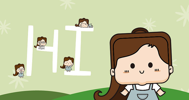 嘻嘻,都是我的样子!~