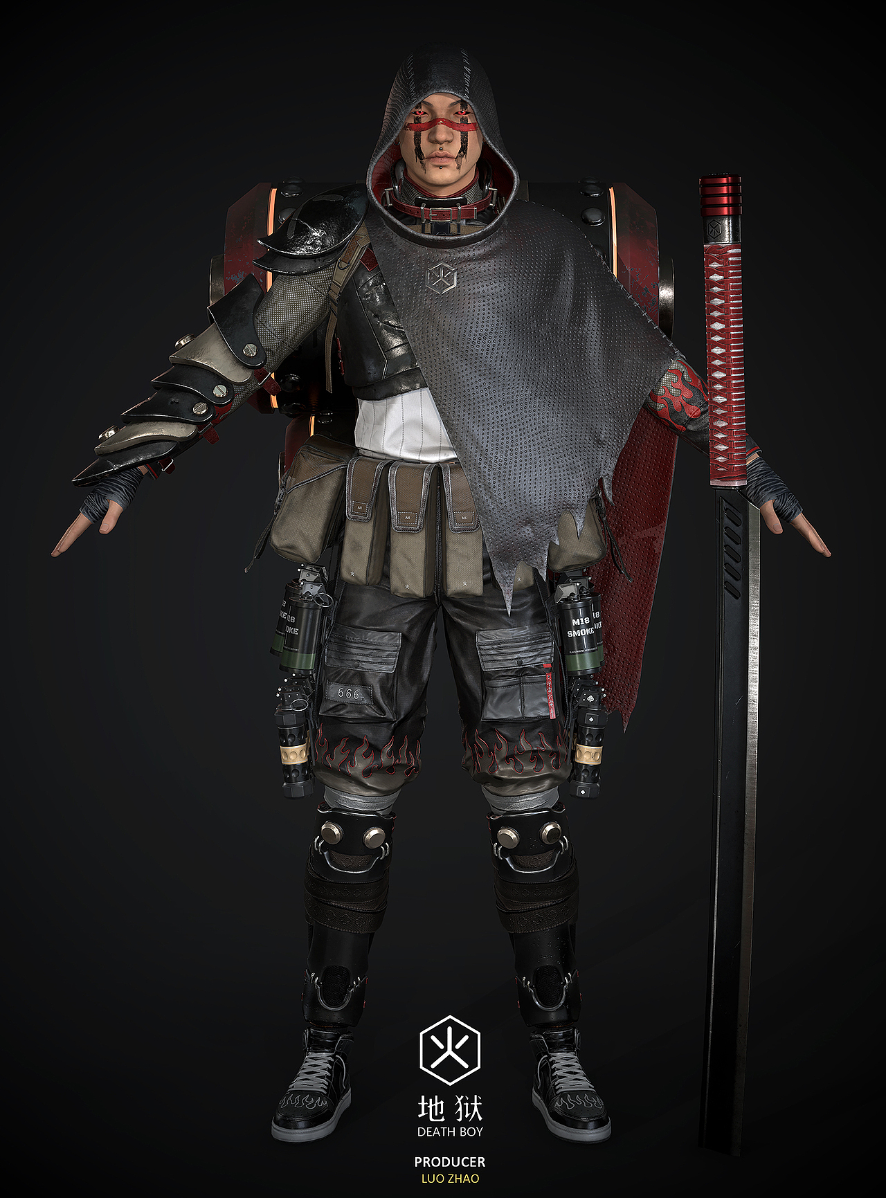 地狱火特工队--此岸彼岸 DEATH BOYs（图ZMjIwMjAzNTMy） - 人物/生物 - 站酷设计师Howlluoge原创素材 - 站酷ZCOOL