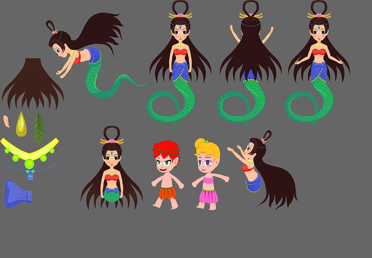 《女娲补天》卡牌游戏教学视频（图ZOTkyNTQ1Ng==） - 动画片 - 站酷设计师哎呦喂LJ原创素材 - 站酷ZCOOL