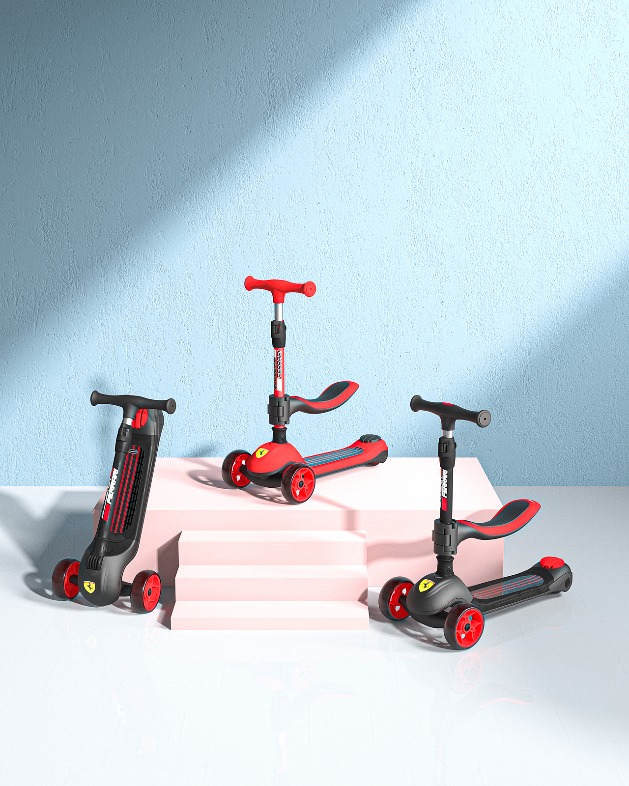 法拉利滑板车详情页