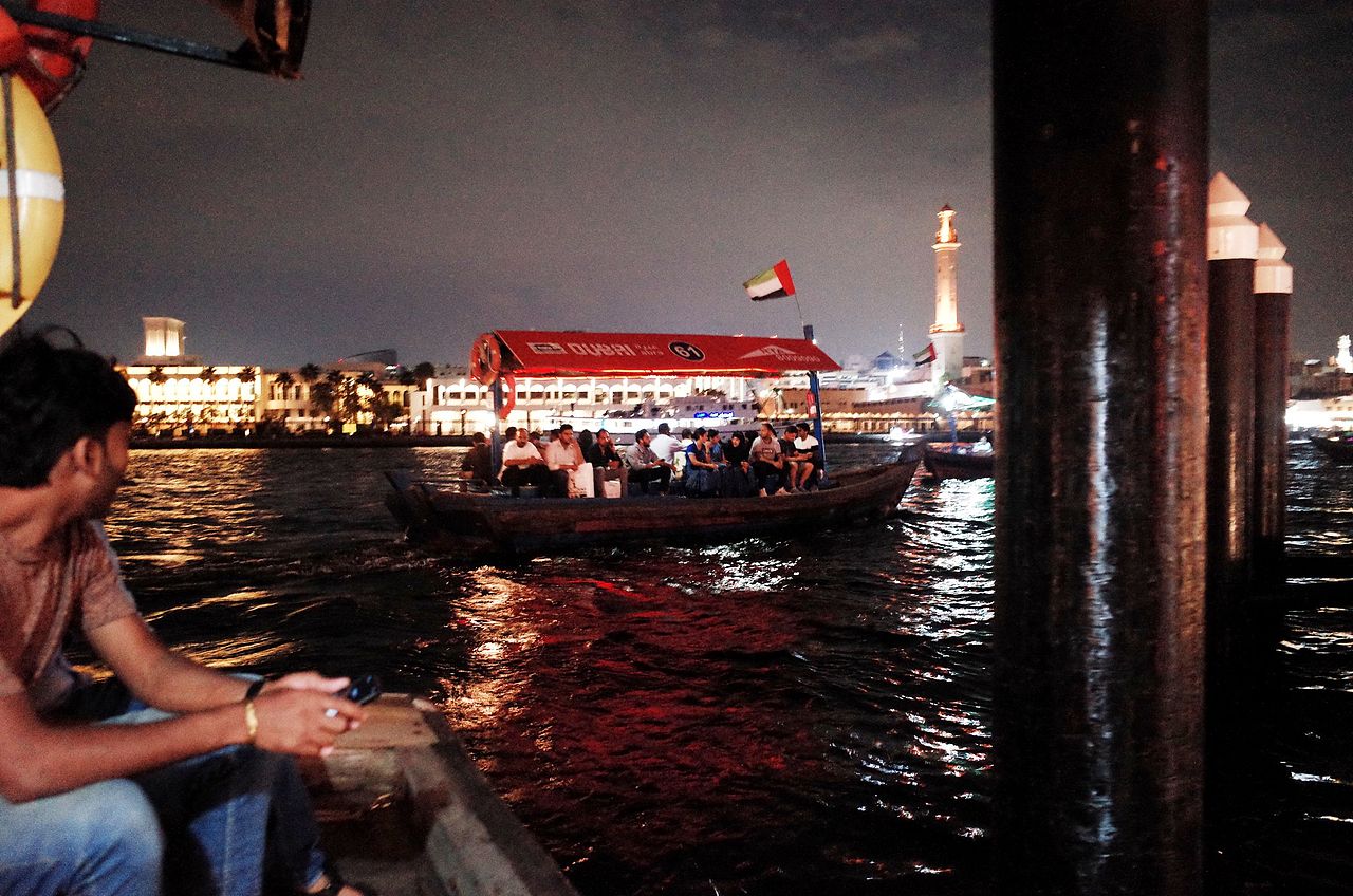 By the river of creek