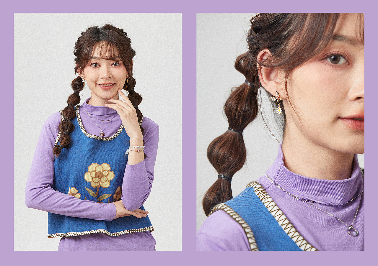 百变少女 | 商业摄影 | 头饰品 | POP