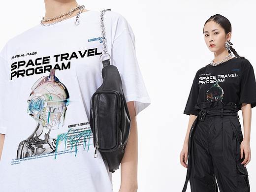 【图案设计】科幻主题服装图案分享