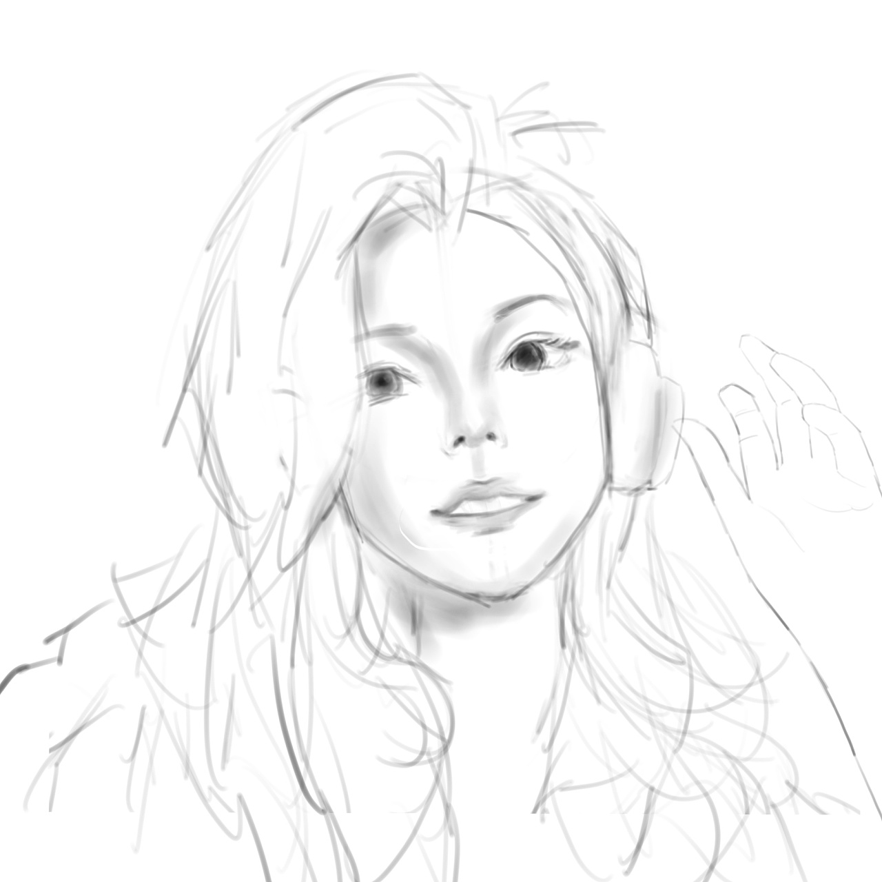 你们的老婆萨勒芬妮的万圣节妆容