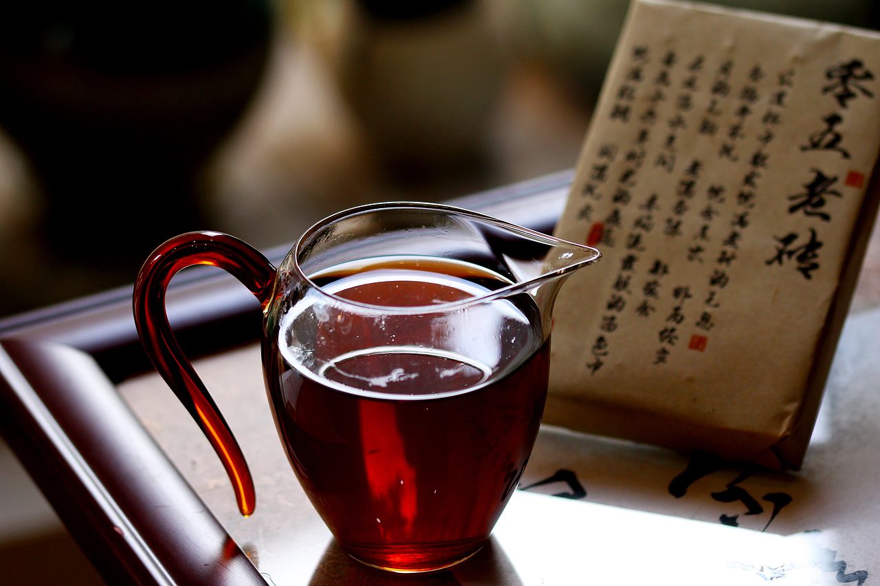 茶叶拍摄练习12----零五老砖（老熟砖）（图ZMjcwODExNzY0） - 产品摄影 - 站酷设计师宸夜原创素材 - 站酷ZCOOL