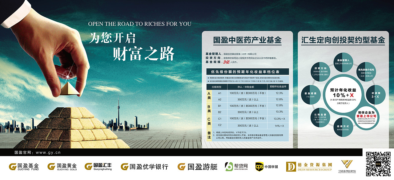 金融类广告设计