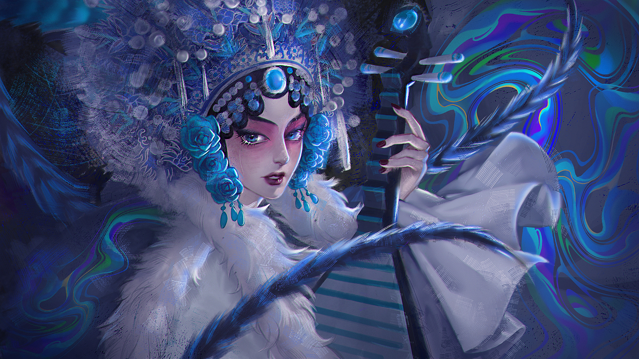 桂剧文创和插画