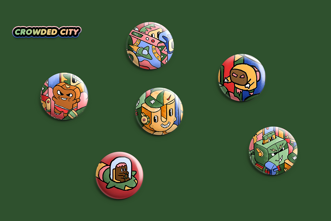 Crowded city 擁擠的城市（圖ZMjI2NjY0NzI4） - 創(chuàng)作習(xí)作 - 站酷設(shè)計師LLXUN原創(chuàng)素材 - 站酷ZCOOL