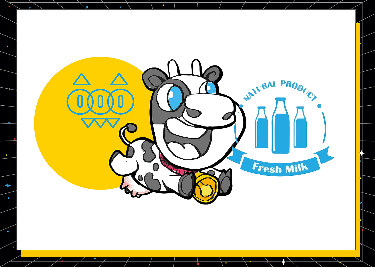 一堆奶牛（图ZMjgxMTQyMTU2） - IP形象 - 站酷设计师加号加号LIN原创素材 - 站酷ZCOOL