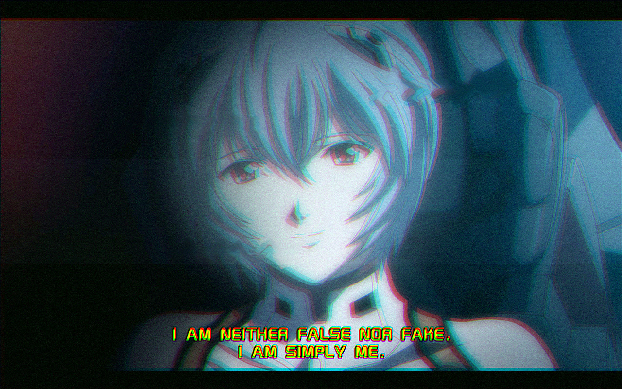 【アヤナミ レイ】我想,你微笑就好了