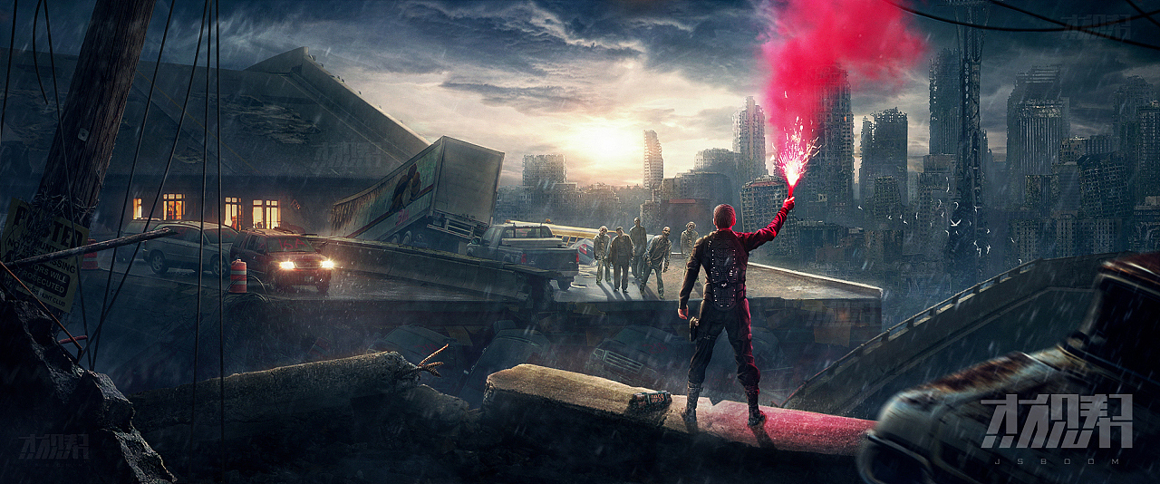 影视合成海报设计流程解析（图ZMTY4MjEwMTAw） - 海报 - 站酷设计师杰克sean原创素材 - 站酷ZCOOL