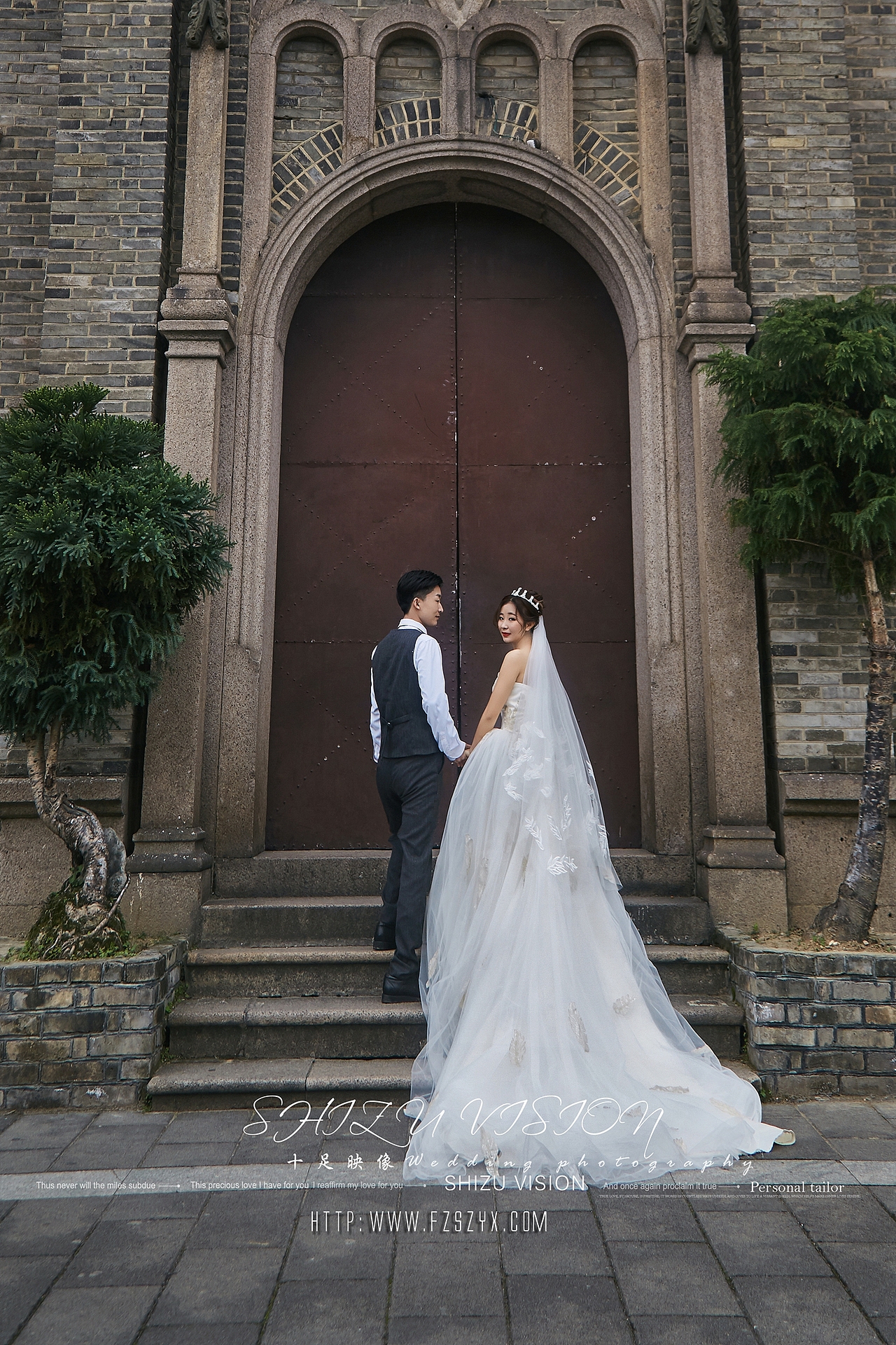 婚纱客照 邓先生&张小姐的教堂婚纱