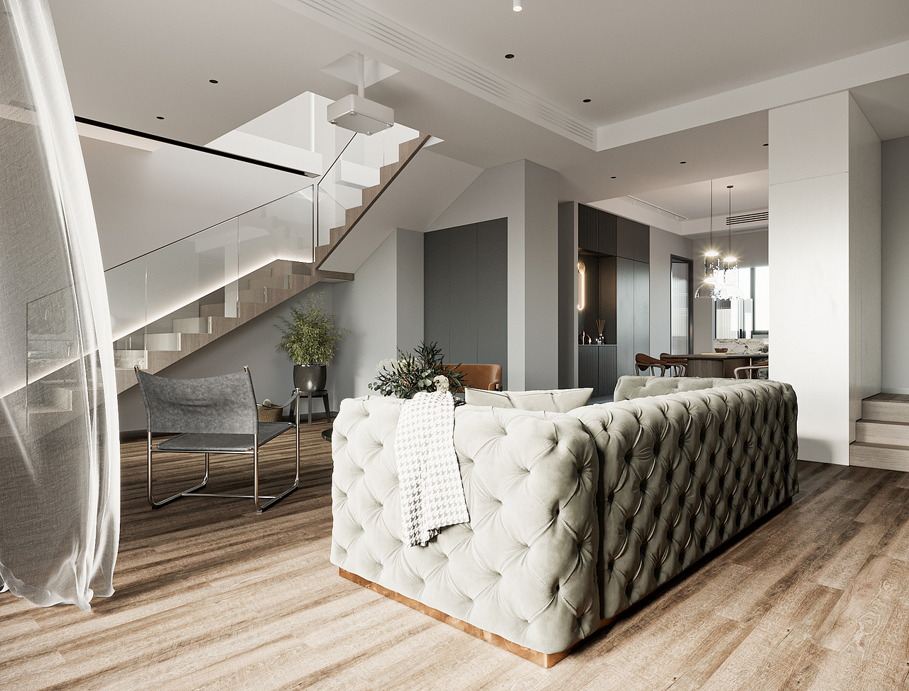 Distinguished clan garden|复式265平|（图ZMjkzOTI0MjMy） - 家装设计 - 站酷设计师壹山半空间设计原创素材 - 站酷ZCOOL