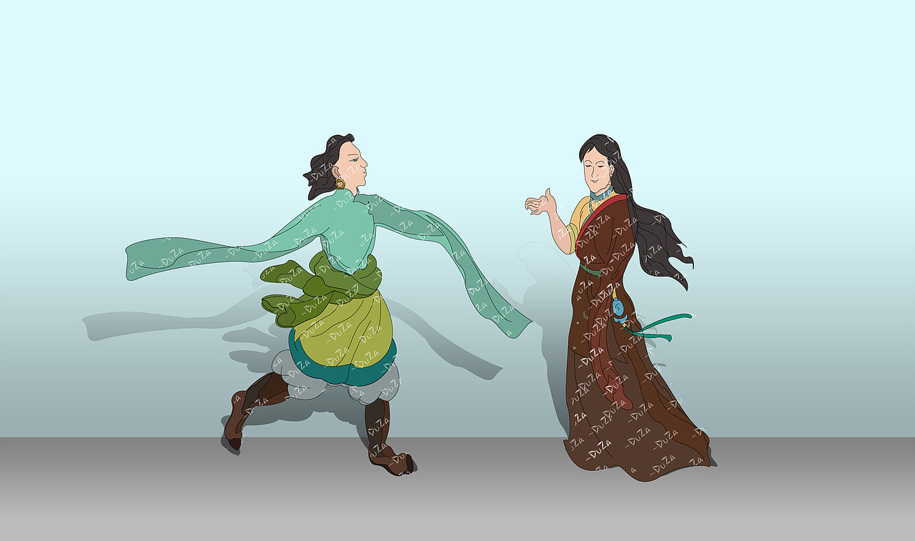 tibetan pot village [藏族锅庄]