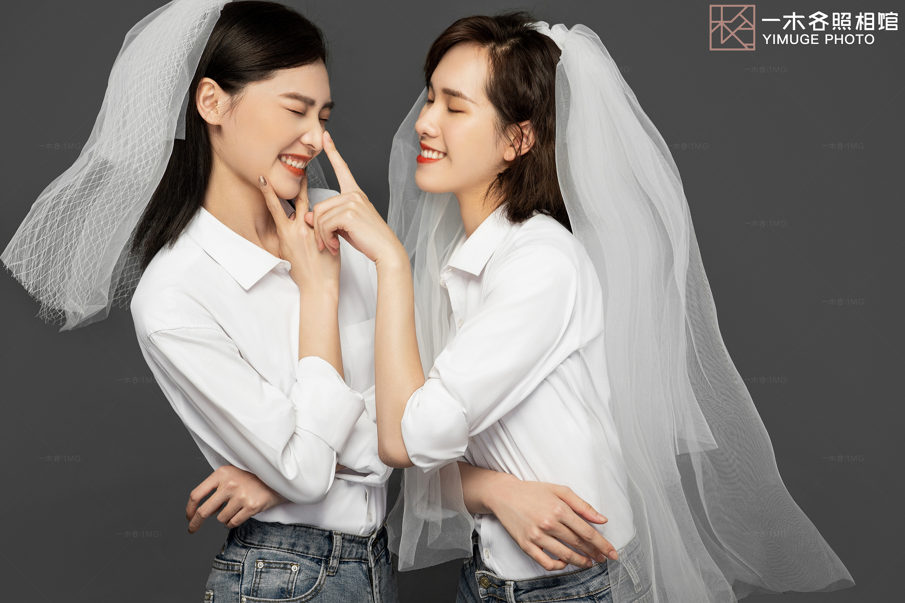 感恩头纱照(闺蜜)—— 似梦