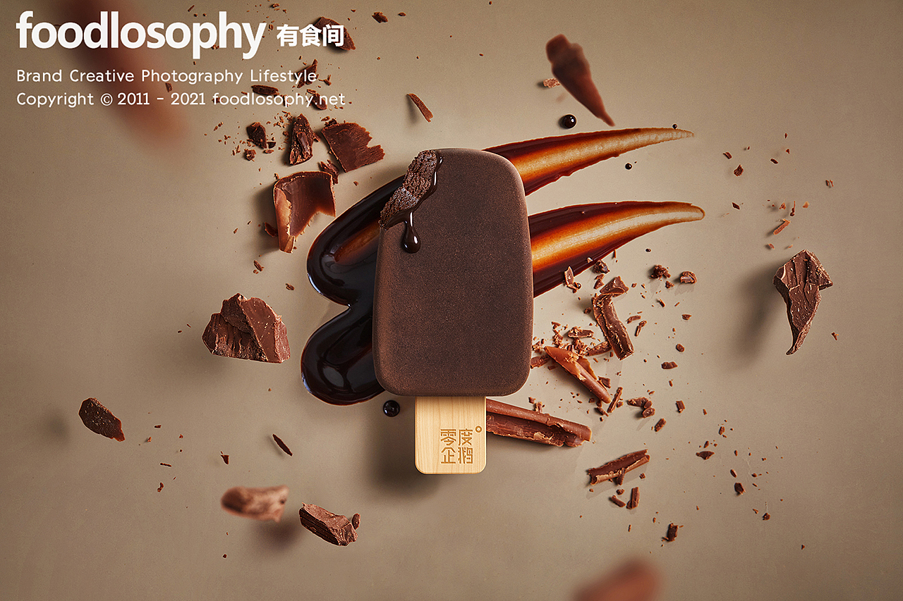 零度企鹅 × 有食间|无水鲜牛乳冰淇淋拍摄