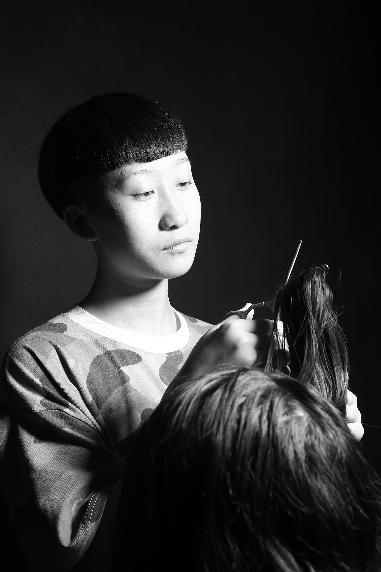 理发|摄影|人像摄影|妙时光_原创作品-站酷zcool