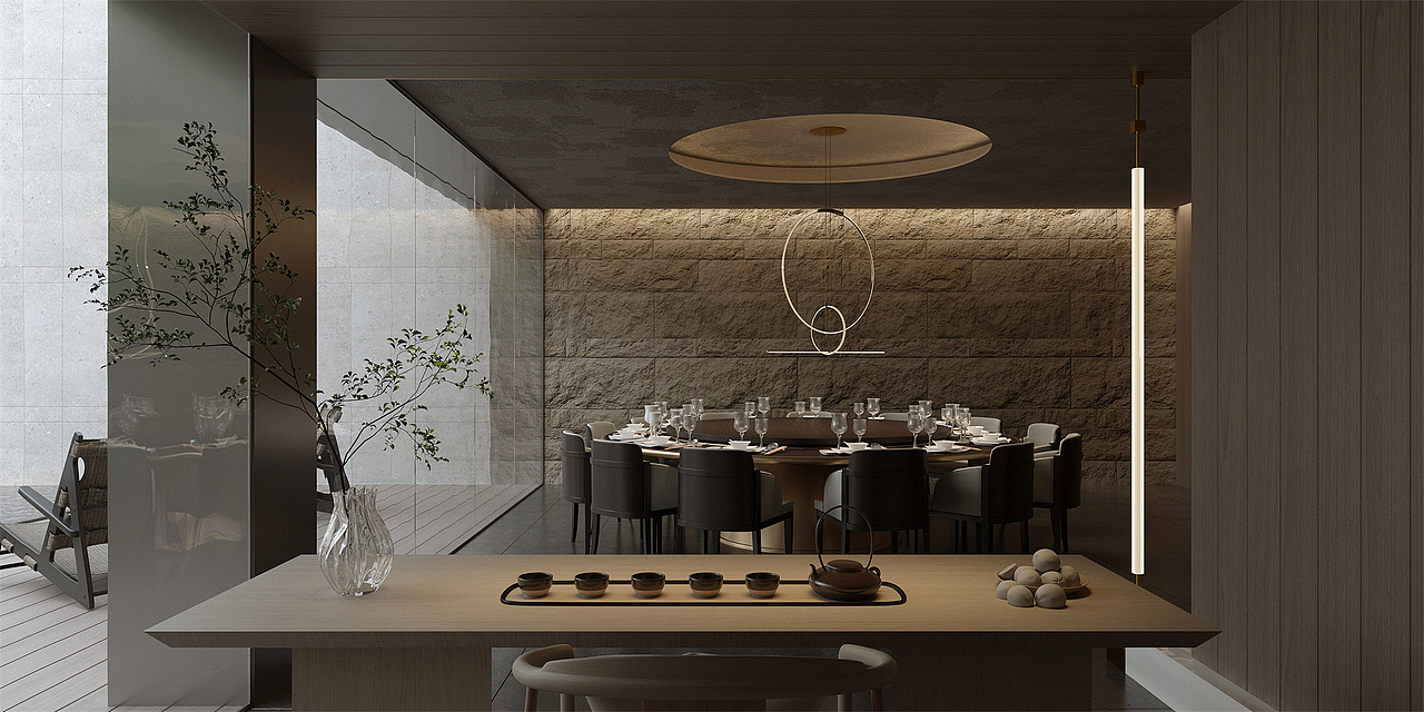 华峰国际行政餐厅设计