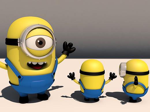 C4D小黄人（个人主页-ZMzcwNjAxNzI=） - 人物/生物 - 站酷设计师bleach丿原创素材 - 站酷ZCOOL