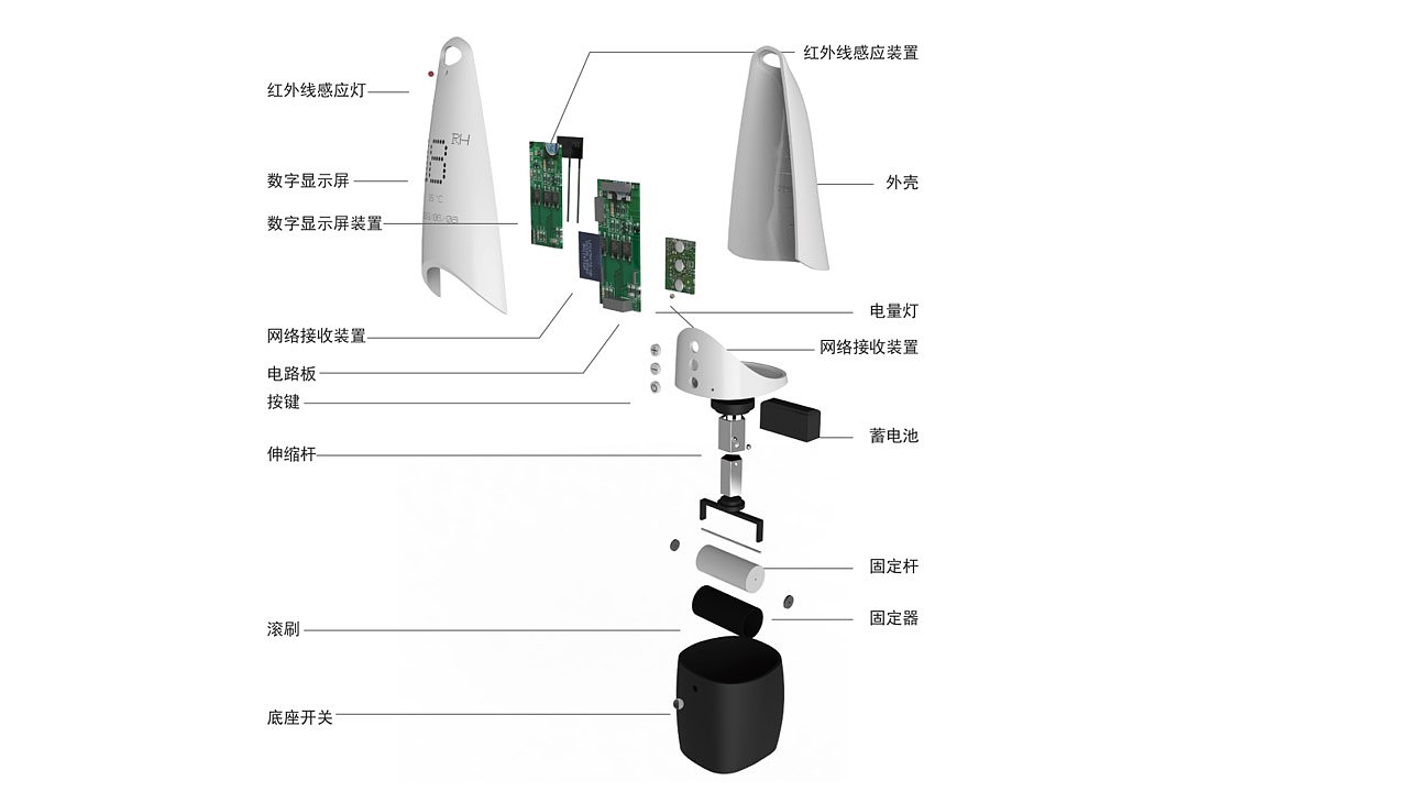 工业设计-智能墙体健康检测仪（图ZMjA5MTI2MTM2） - 生活用品 - 站酷设计师ARJUNA丶原创素材 - 站酷ZCOOL