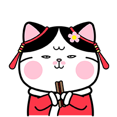 胖喵春花过大年（图ZMjY2NTUwNjM2） - 网络表情 - 站酷设计师MAO猫苏SU原创素材 - 站酷ZCOOL