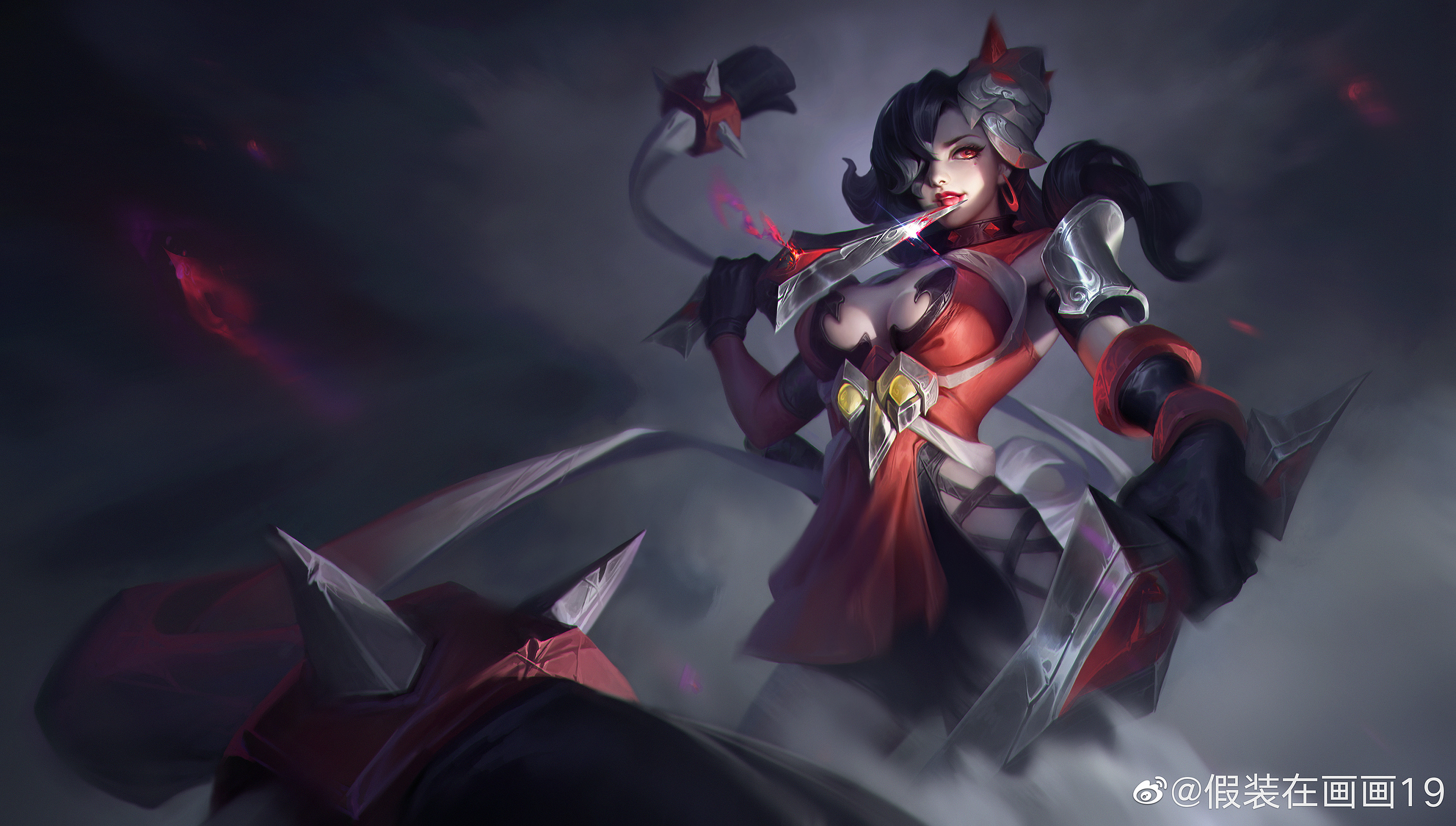 阿轲同人|插画|游戏原画|假装在画画19 - 原创作品 - 站酷 (zcool)