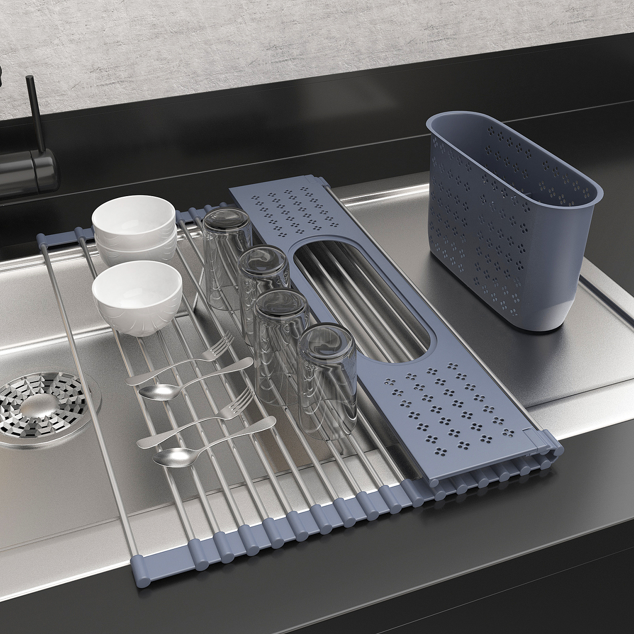 沥水架展示（图ZMjM5ODU4MTI0） - 生活用品 - 站酷设计师无心无梦原创素材 - 站酷ZCOOL