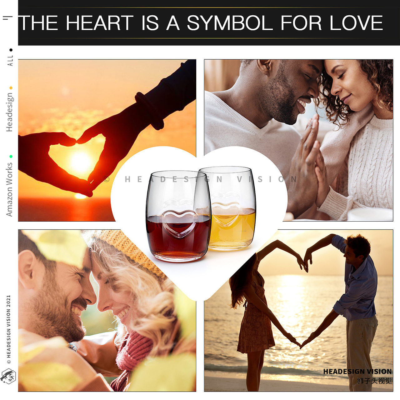 玻璃杯产品拍摄_主图设计_A+页面设计-狮子头视觉