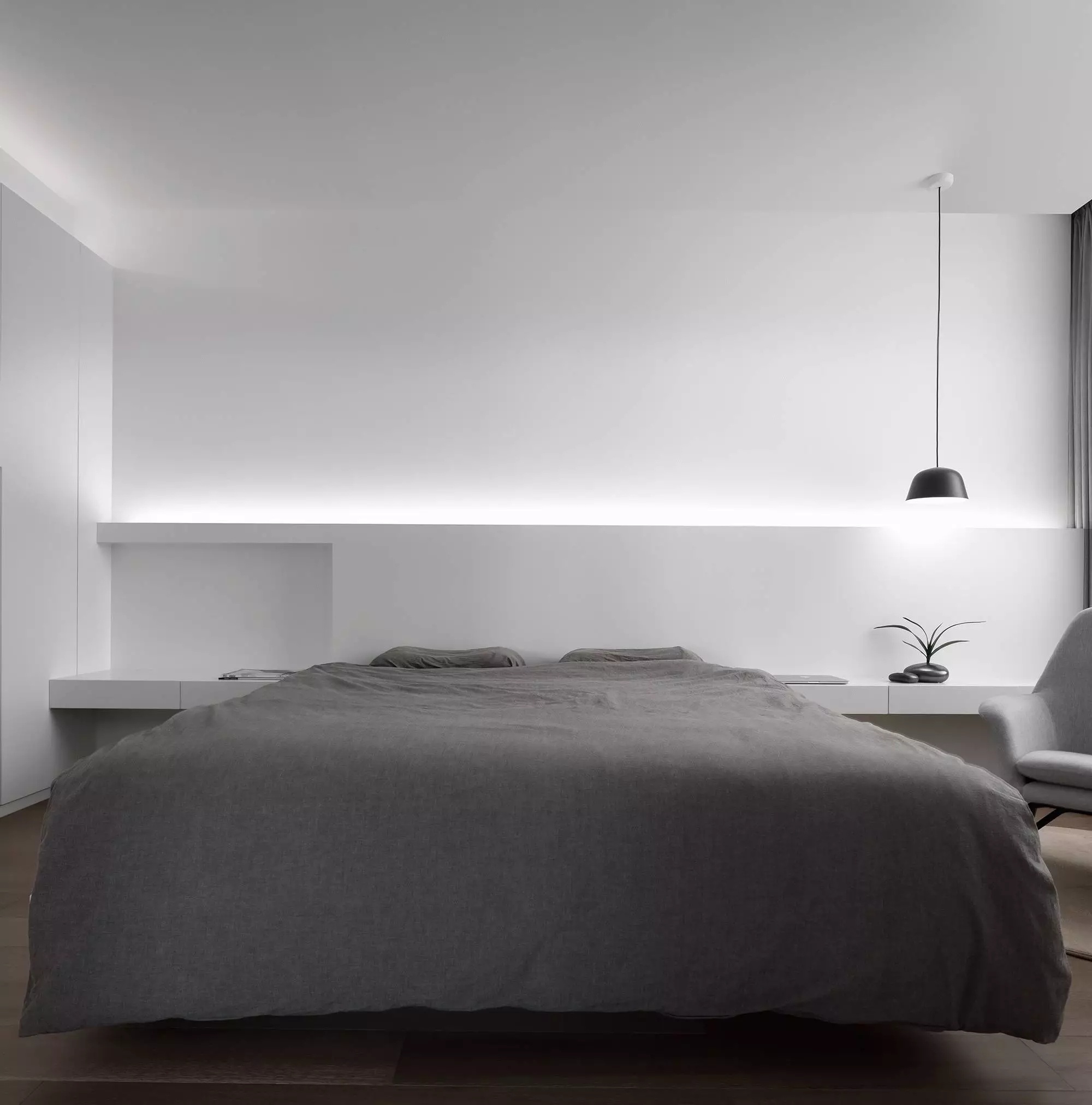 极简灰色的几何形