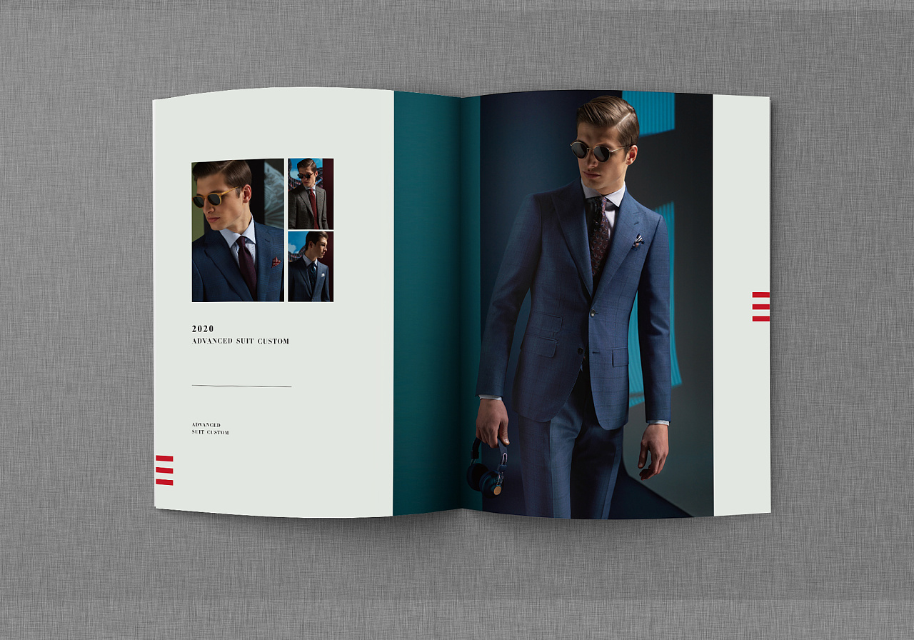 西服高级定制画册