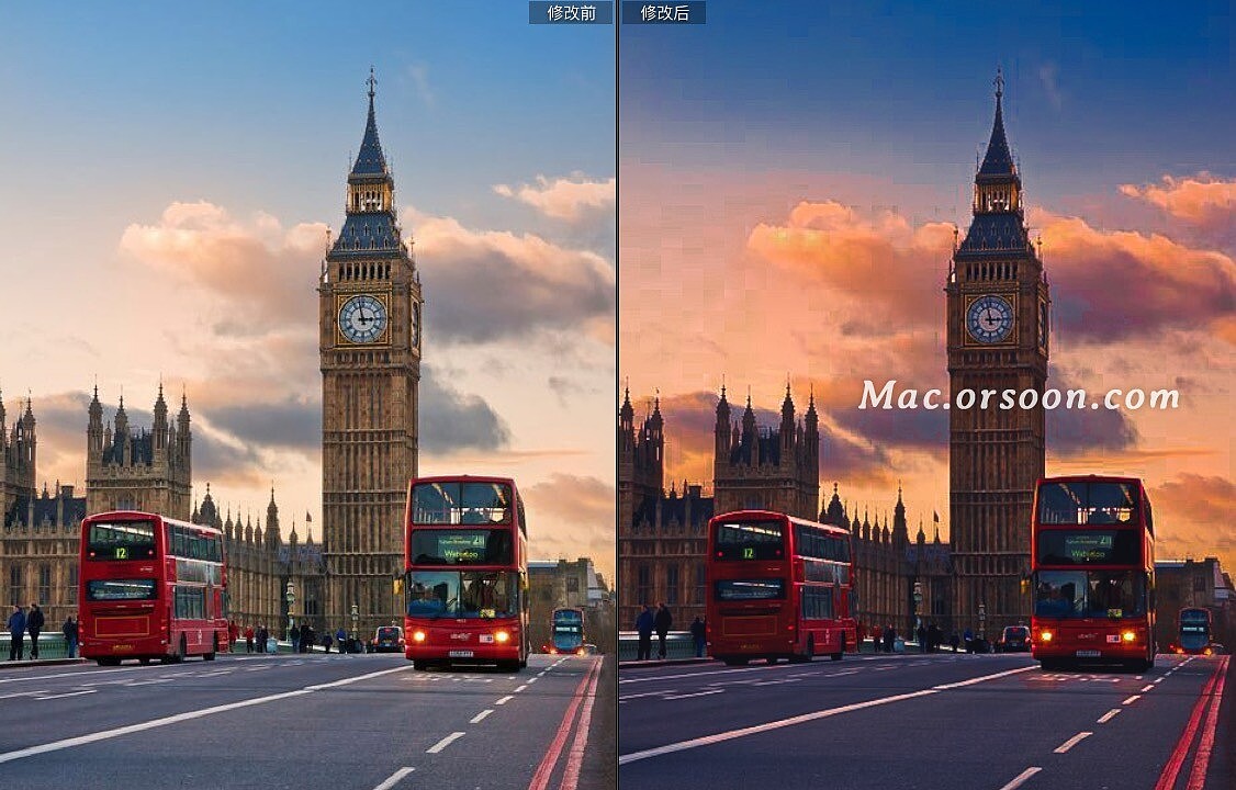 伦敦城市旅拍人文英伦风格Lightroom预设