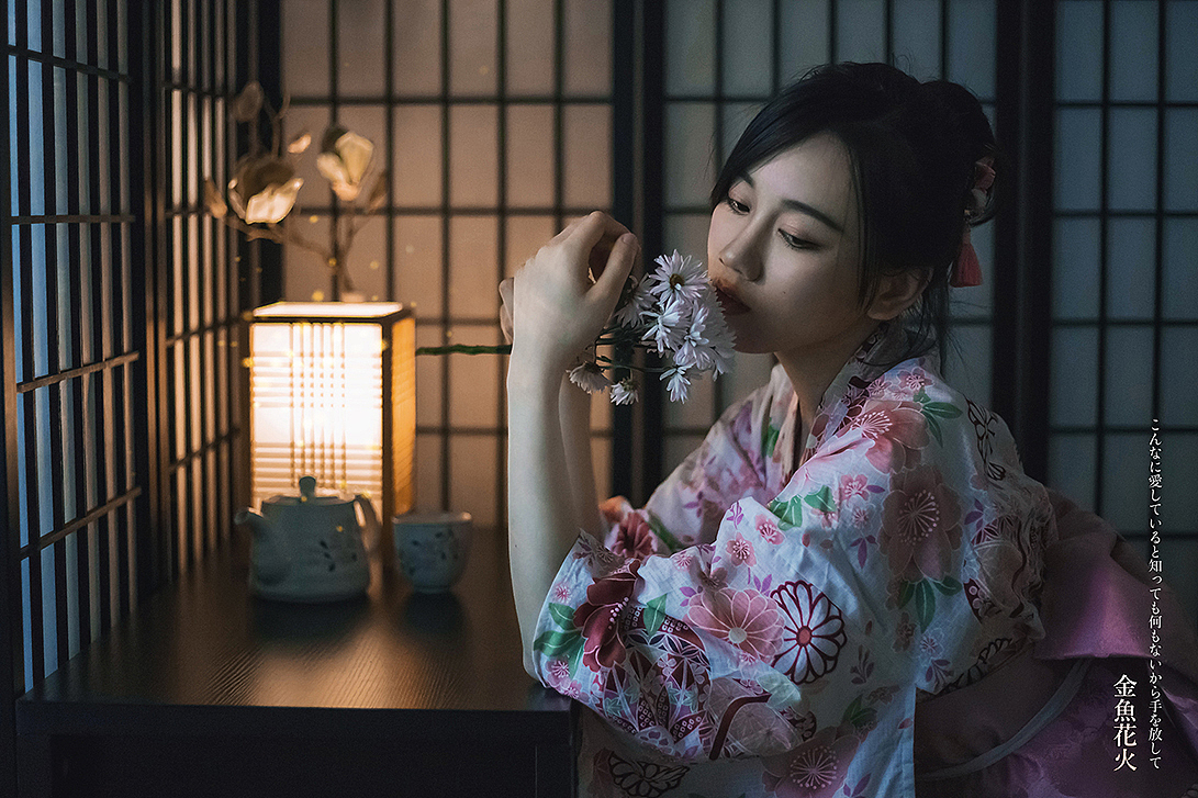 金鱼花火（图ZODE5NzUxODQ=） - 人像摄影 - 站酷设计师midy有岸原创素材 - 站酷ZCOOL