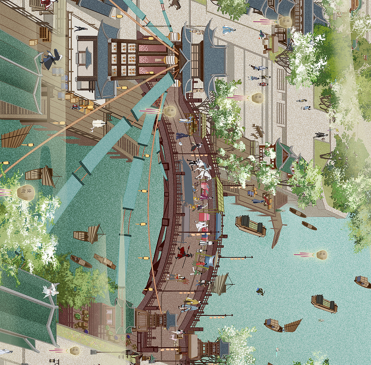 逆水寒江湖长条（图ZMjM4MTcyOTg4） - 商业插画 - 站酷设计师郭小天__原创素材 - 站酷ZCOOL