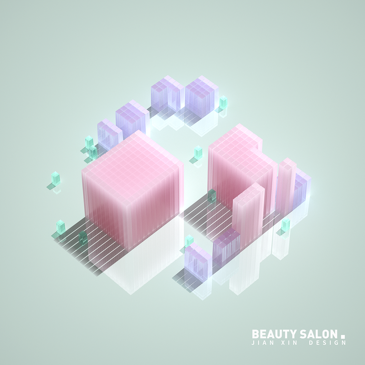 C4D立方体创意合集