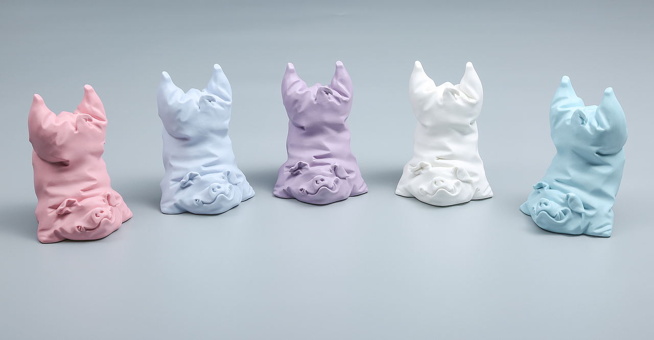 “一袋祝福”陶瓷艺术品&包装（图ZMTM1MTQwMjg4） - 包装 - 站酷设计师形也设计原创素材 - 站酷ZCOOL