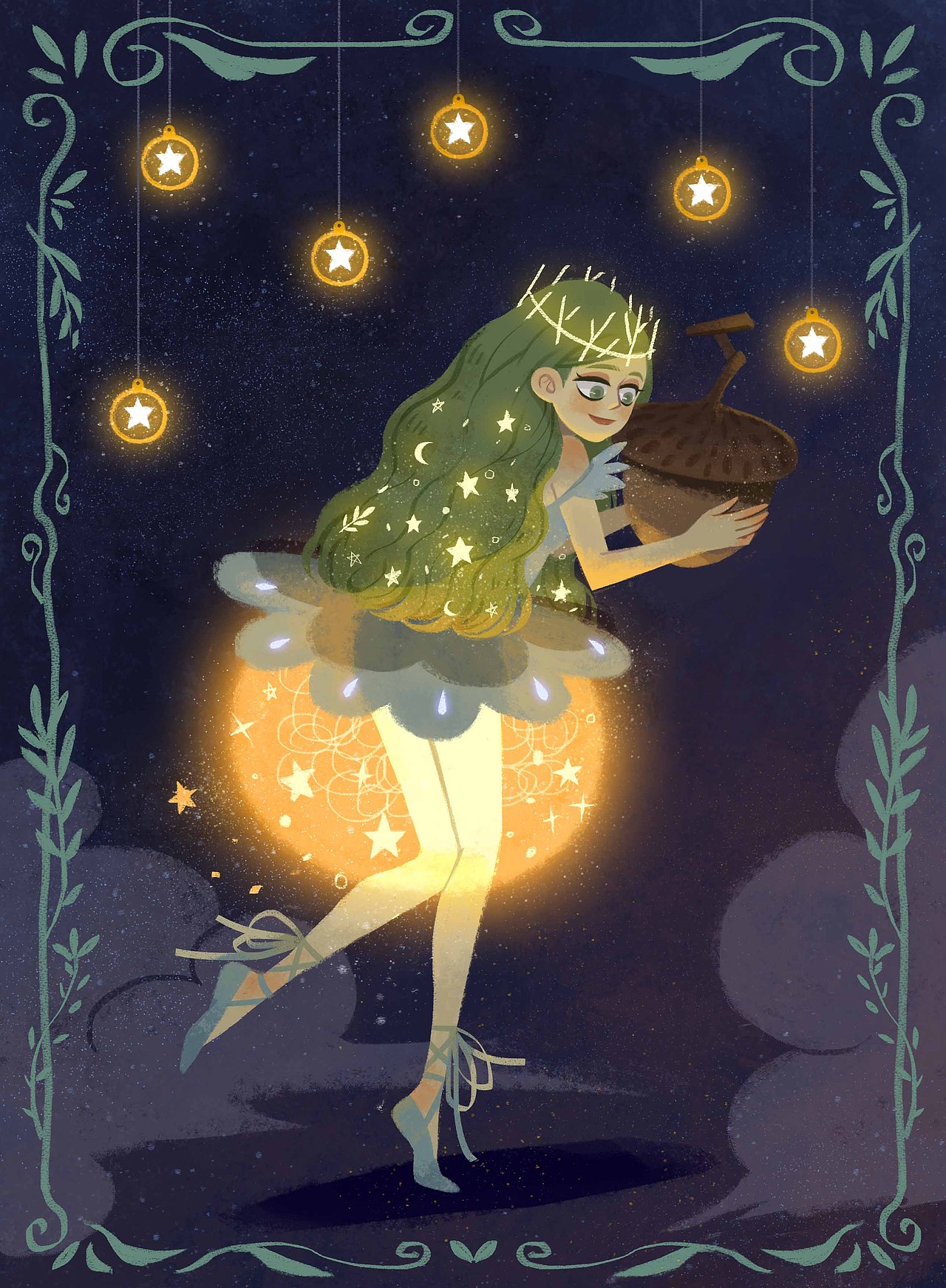 光~~|插画|商业插画|senny森妮_原创作品-站酷zcool