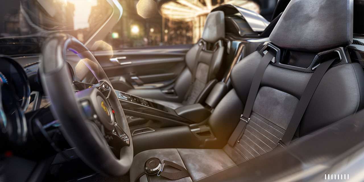 保时捷/918&Cayman GT4_CGI