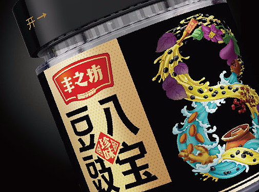 智多邦——丰之坊八宝豆豉品牌策略包装设计